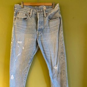 Levi’s White Oak Cone Denim straight leg